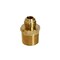 Homeplus+ ATC 3/8 in. Fine Thread Flare X 1/2 in. D Male Brass Connector 6JC120110701084 - alternate 2